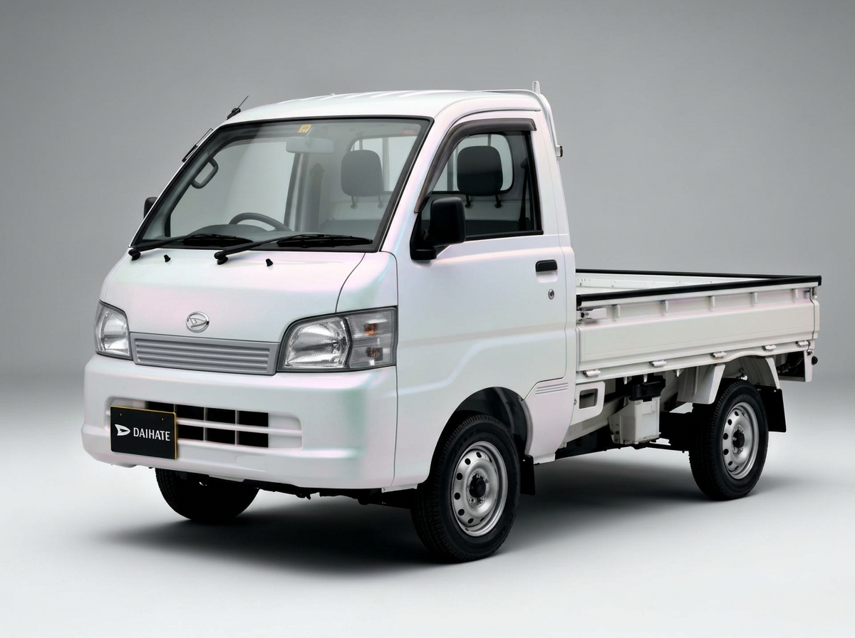 White Daihatsu Hijet S510